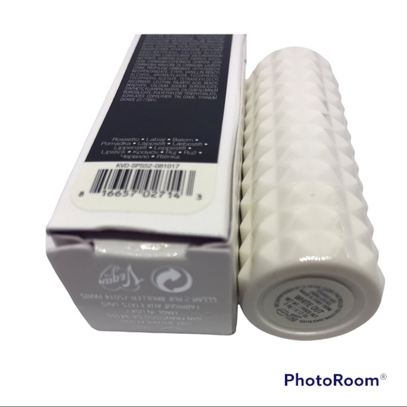 KVD Kat Von D Studded Kiss Creme Lipstick WHITE OUT mixer shade new goth… - Picture 2 of 11